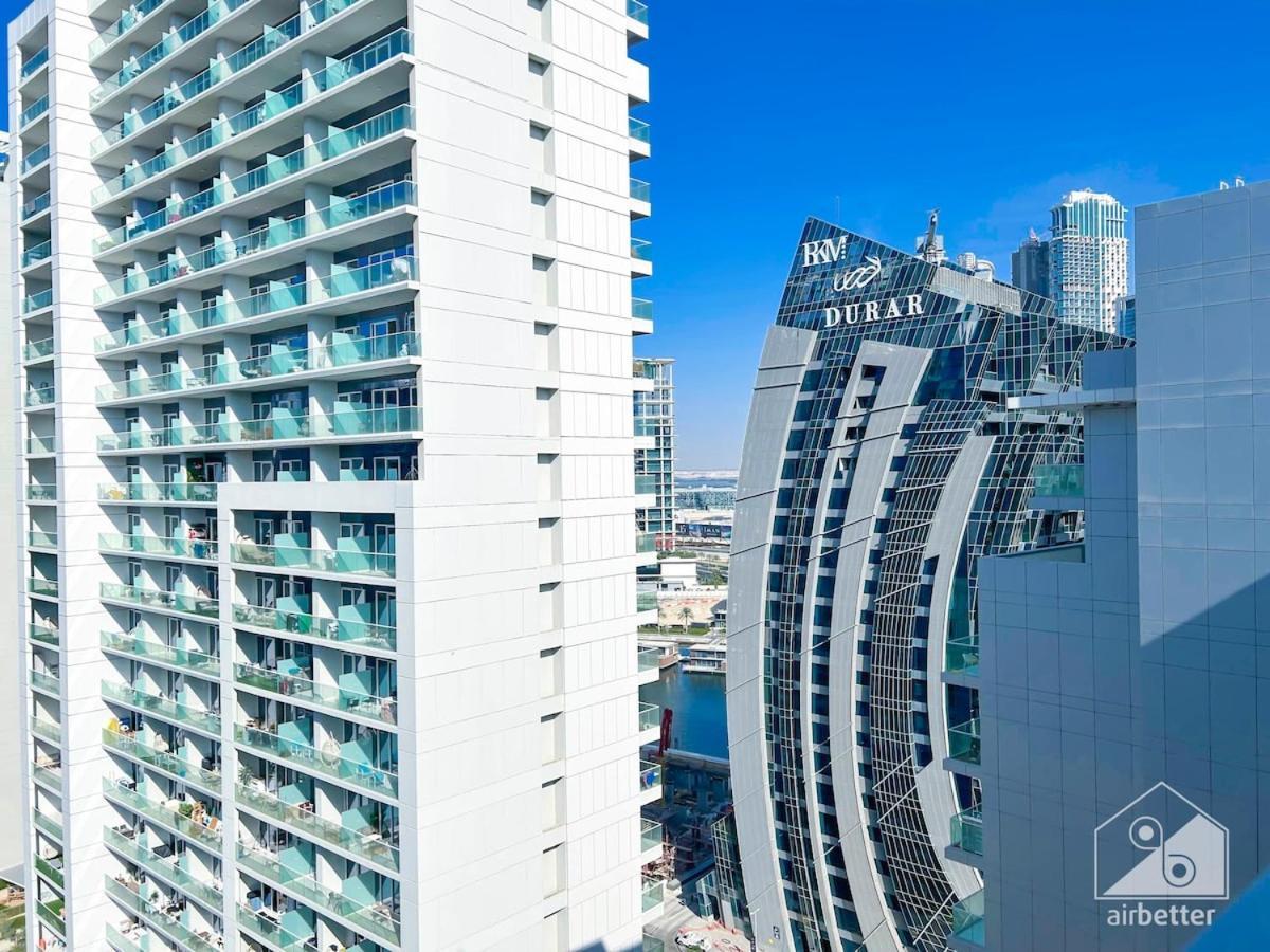 Luxury Stay At Damac Majestine With Balcony & Views Dubai Bagian luar foto