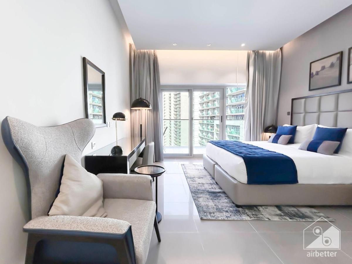 Luxury Stay At Damac Majestine With Balcony & Views Dubai Bagian luar foto